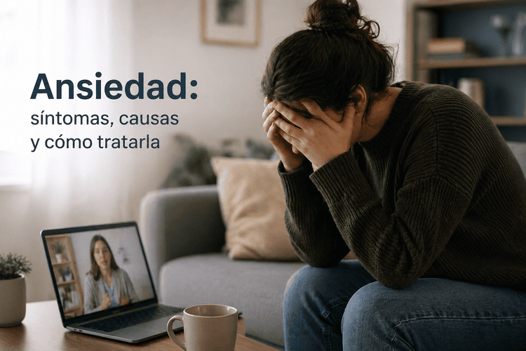 ansiedad sintomas causas tratamiento