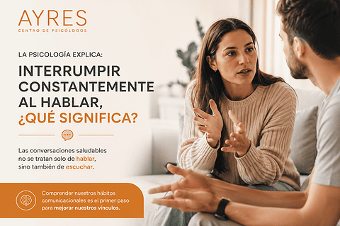 La psicología afirma que interrumpir constantemente al hablar significa…